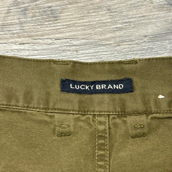 Lucky Brand Olive Cargo Pants - Picture 5 of 14
